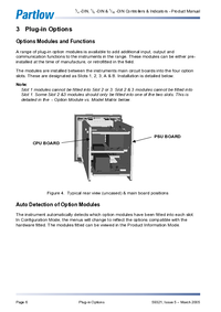 Thumbnail of document Data Sheet - West PO2-C10 Option Board